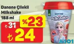DANONE ÇİLEKLİ MİLKSHAKE 188 ML DANONE ÇİLEKLİ MİLKSHAKE 188 ML